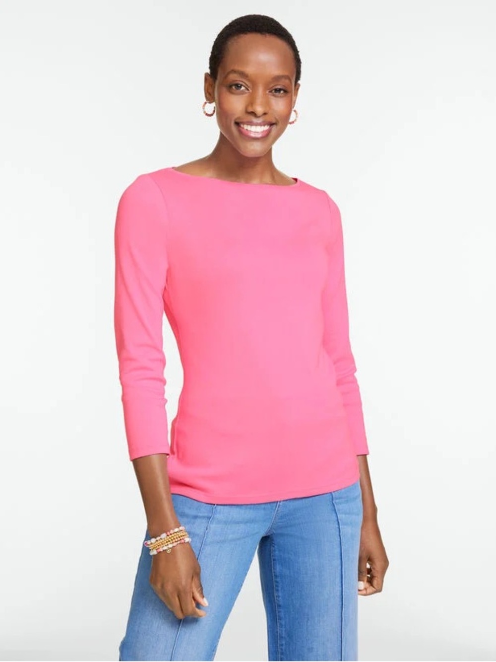 The Talbot’s Tee Pima cotton watermelon 🍉 pink top